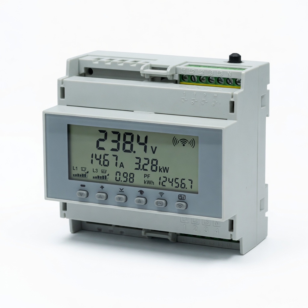 WiFi Smart Breaker 63A with Monitoring